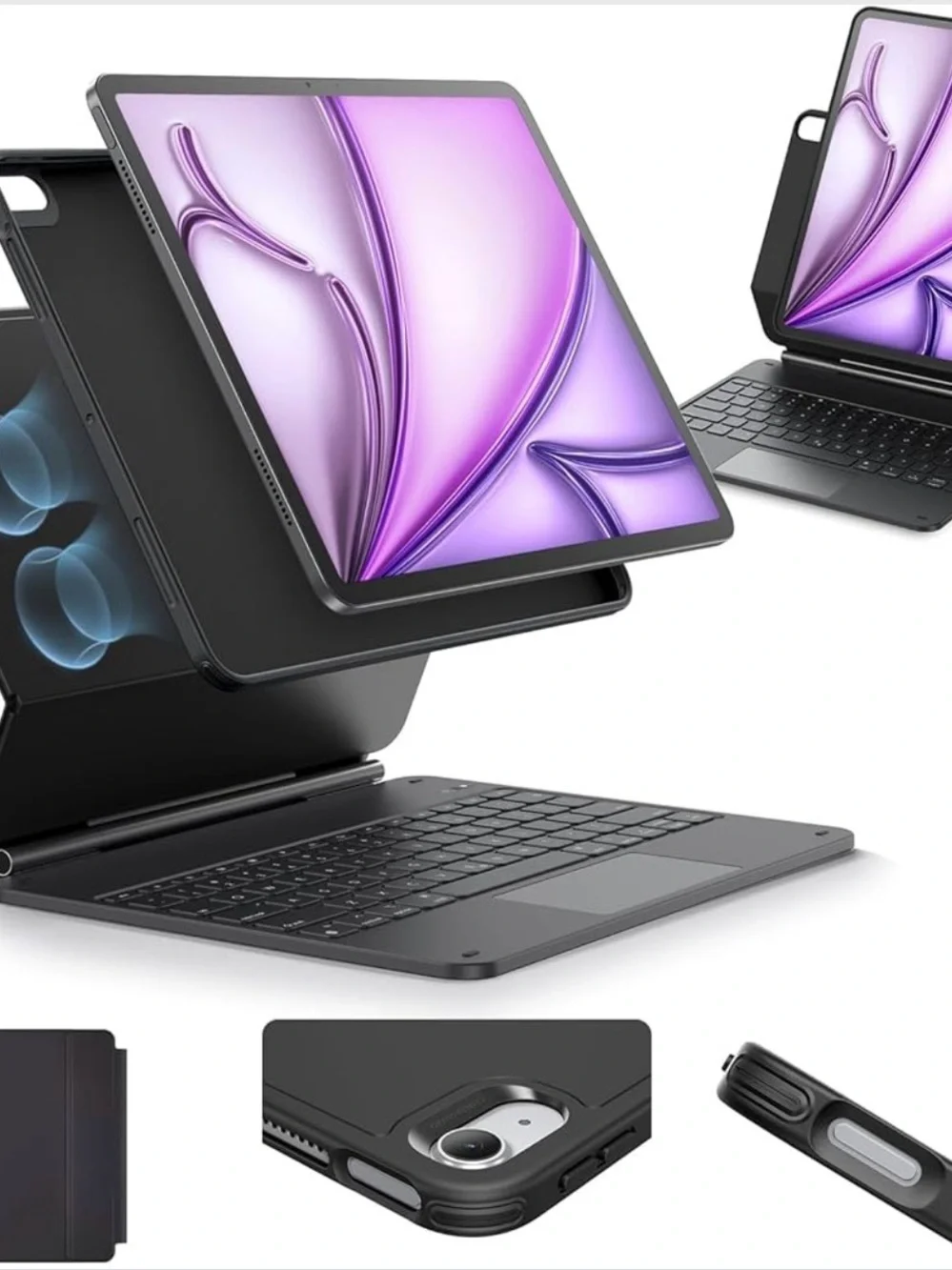 ESR magnetic keyboard case, ipad 13inch